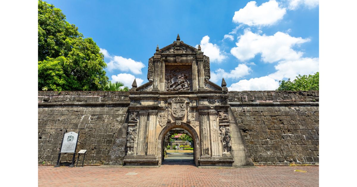 Fort Santiago in Manila Philippines