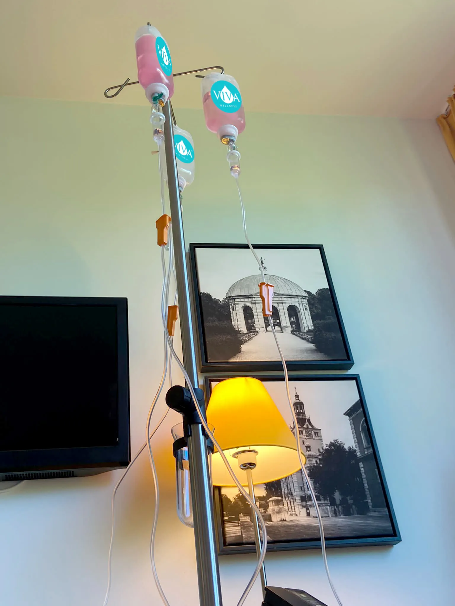 Energy sustainability comparison chart for Kingston professionals using IV therapy