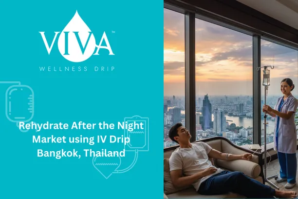 Rehydrate After the Night Market using IV Drip Bangkok, Thailand