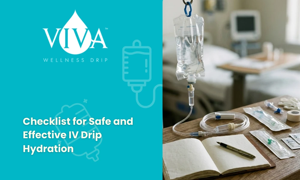 Checklist for Safe and Effective IV Drip Hydration