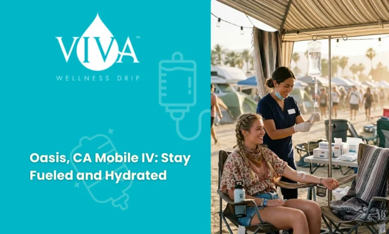 Oasis, CA Mobile IV Stay Fueled and Hydrated