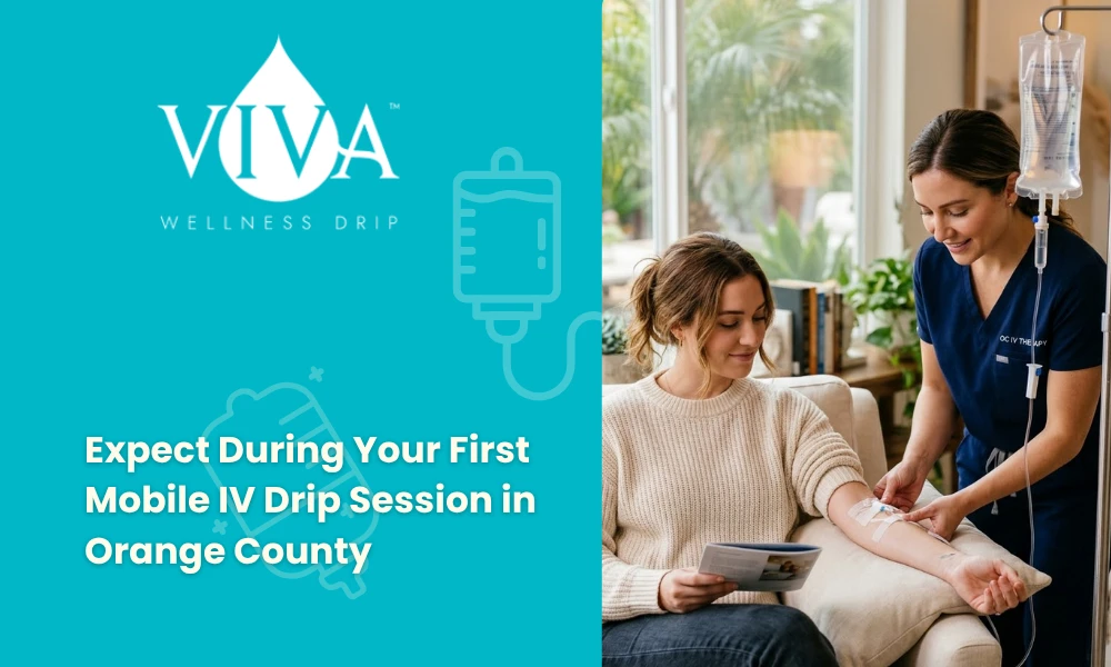 First Mobile IV Drip Session in Orange County
