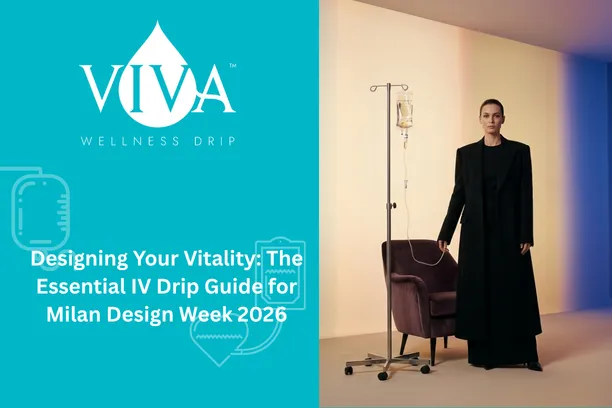 Designing Your Vitality: The Essential IV Drip Guide for Milan Design Week 2026