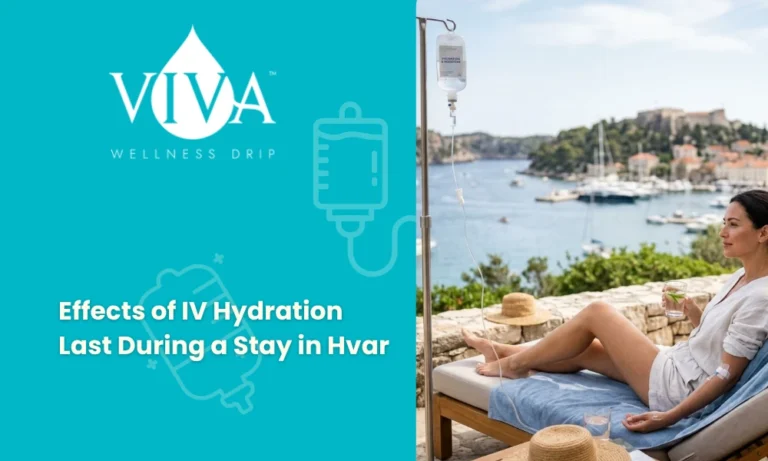 Effects of IV Hydration Last During a Stay in Hvar