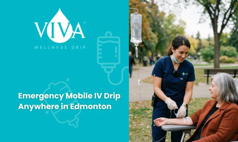 Emergency Mobile IV Drip Anywhere in Edmonton