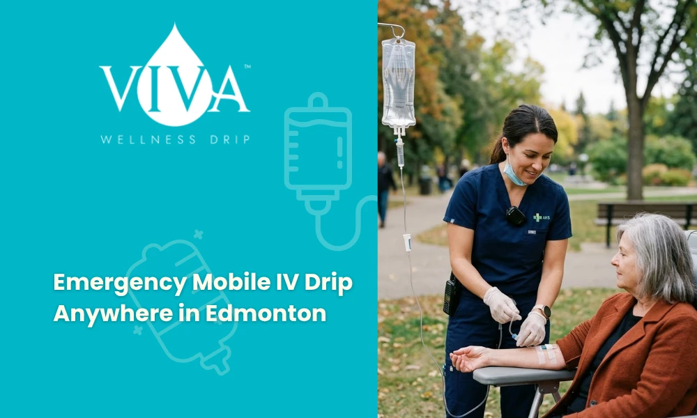 Emergency Mobile IV Drip Anywhere in Edmonton