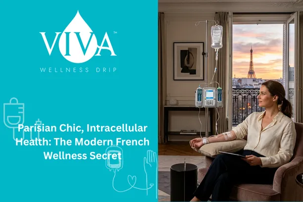 Parisian Chic, Intracellular Health: The Modern French Wellness Secret | IV Drip Paris, France