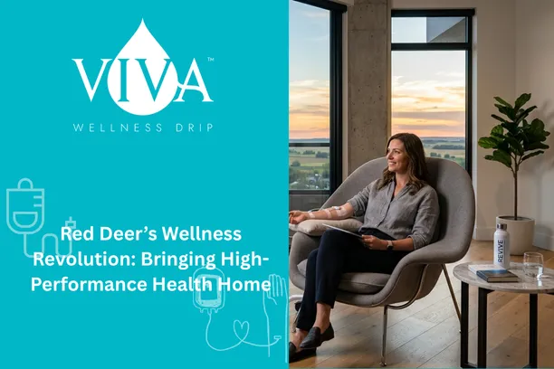 Red Deer’s Wellness Revolution: Why IV Drip Red Deer, Canada is the Future of Health