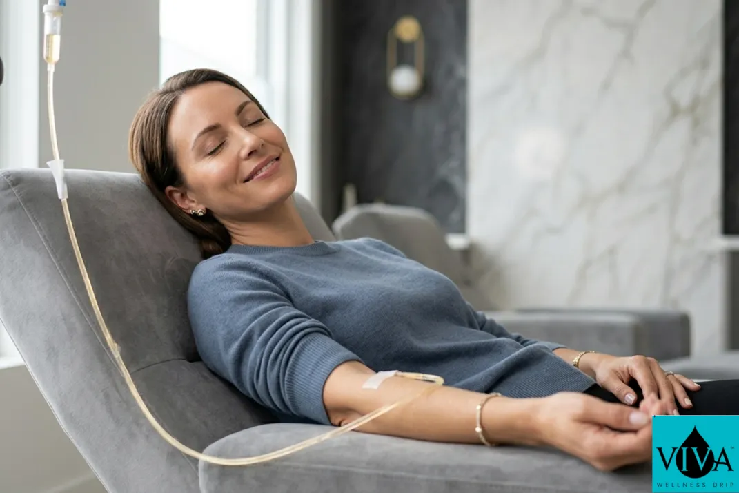 Infographic comparing oral vs IV vitamin absorption for Edmonton immune health.