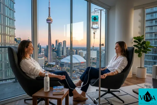 Premium IV Drip Toronto Canada service for high-performance executives in the Financial District.