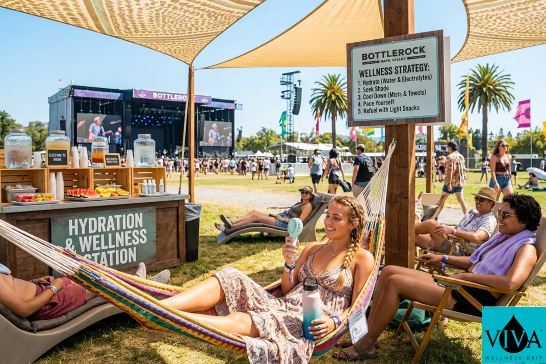 The BottleRock Napa Wellness Strategy: Recharging Your Body Between Sets in the California Heat