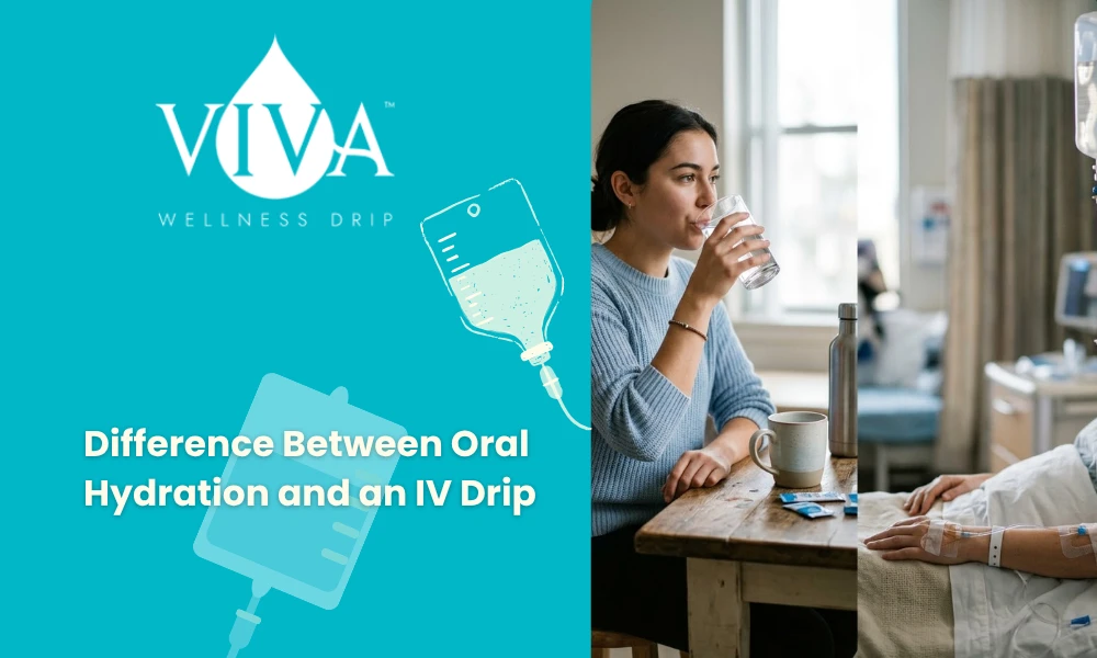 Difference Between Oral Hydration and an IV Drip