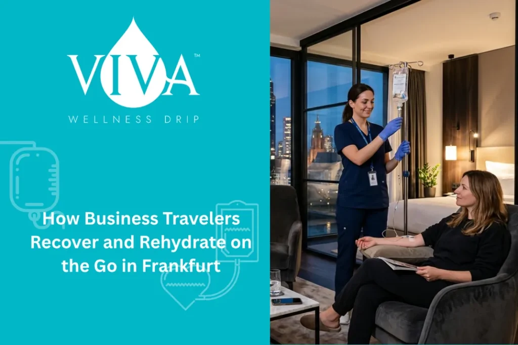 How Business Travelers Recover and Rehydrate on the Go in Frankfurt