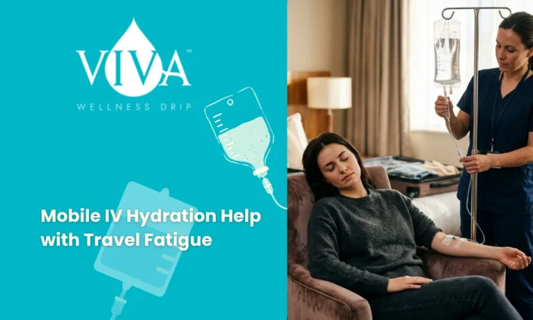 Mobile IV Hydration Help with Travel Fatigue