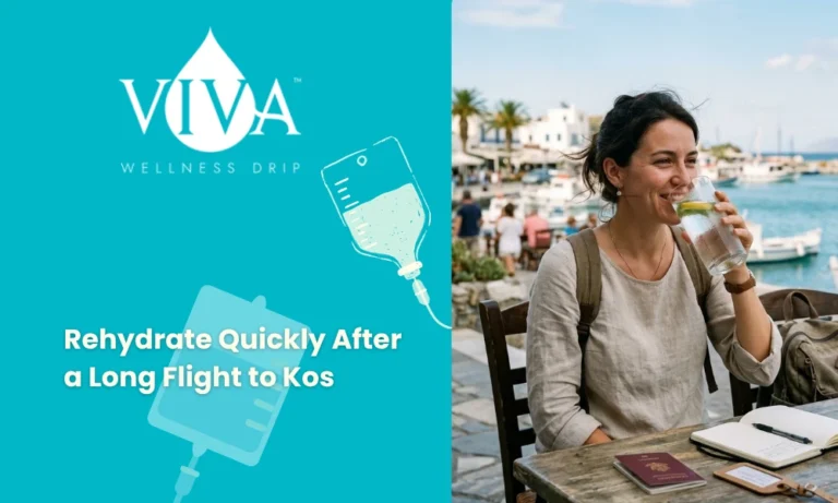 Rehydrate Quickly After a Long Flight to Kos