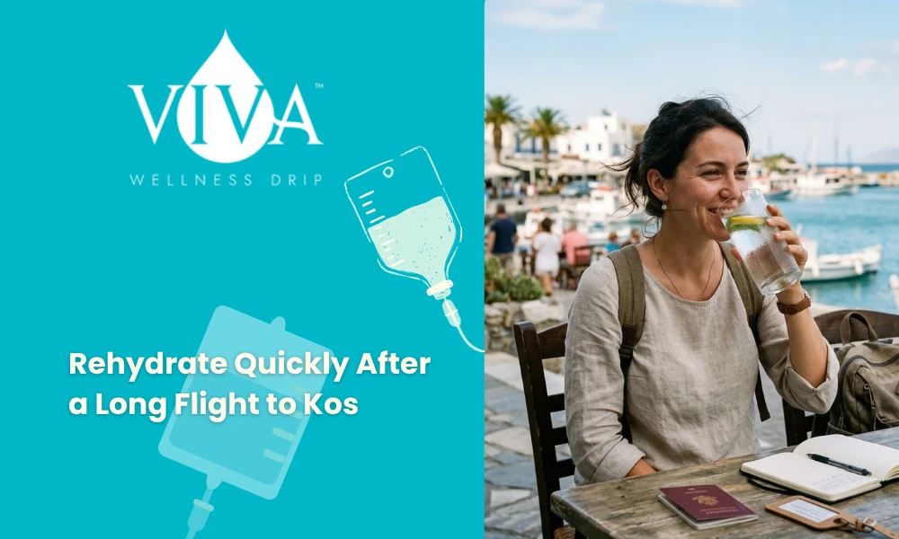 Rehydrate Quickly After a Long Flight to Kos