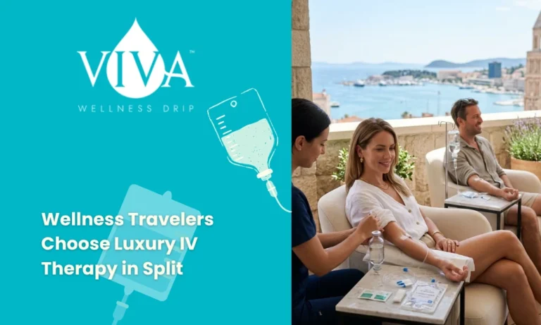 Wellness Travelers Choose Luxury IV Therapy in Split