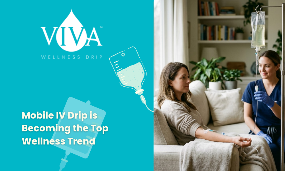 Mobile IV Drip is Becoming the Top Wellness Trend