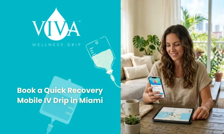 Book a Quick Recovery Mobile IV Drip in Miami