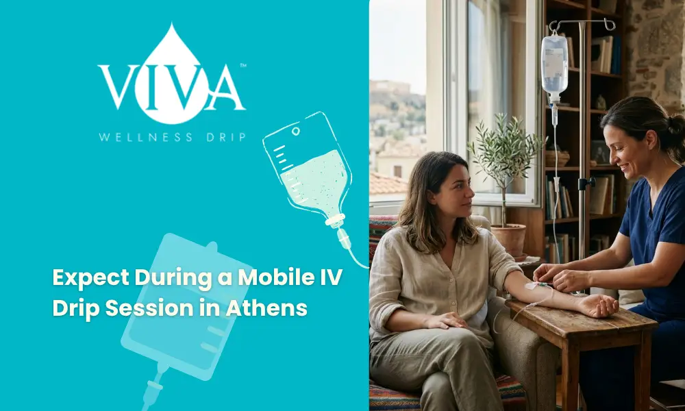 What Should You Expect During a Mobile IV Drip Session in Athens