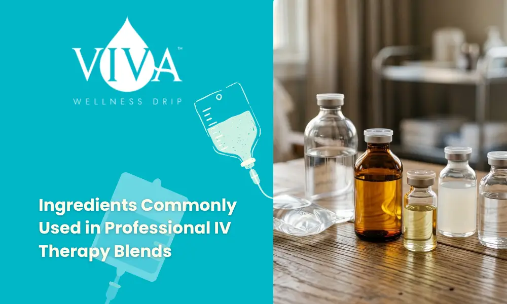 5 Essential Ingredients Commonly Used in Professional IV Therapy Blends