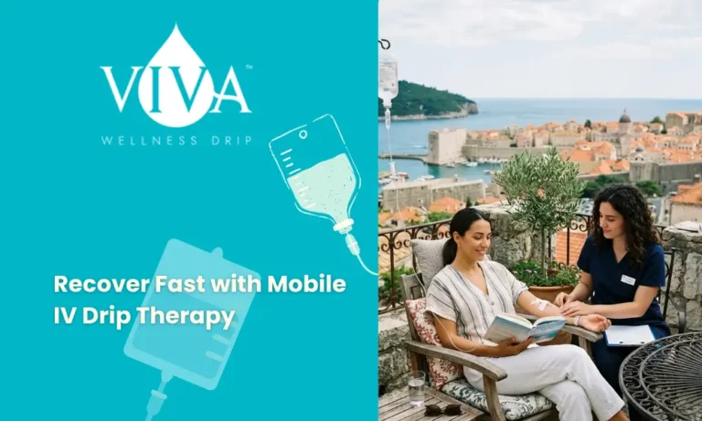 Recover Fast with Mobile IV Drip Therapy