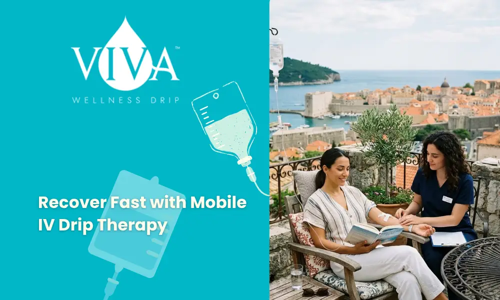 Recover Fast with Mobile IV Drip Therapy